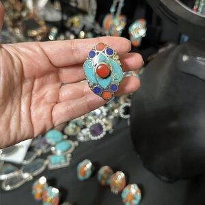 Colorful Stone Statement Ring
